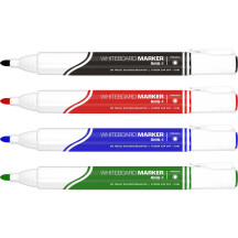 Marker suchościeralny RYSTOR RSP-0330 2mm okrągły kpl. 4szt. z gąbką