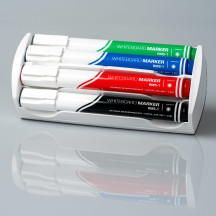 Marker suchościeralny RYSTOR RSP-0330 2mm okrągły kpl. 4szt. z gąbką
