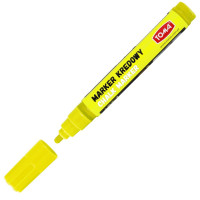 Marker TOMA kredowy TO-292 okrągły 4,5mm żółty
