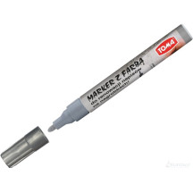 Marker TOMMA do nagrobków srebrny