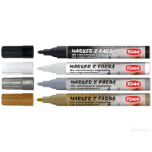 Marker TOMMA do nagrobków srebrny