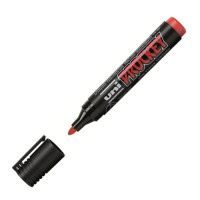 Marker UNI permanentny PROCKEY okrągły czerwony