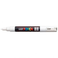Marker UNI Posca z farbą plakatową PC-1M biały