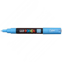 Marker UNI Posca z farbą plakatową PC-1M jasno-niebieski