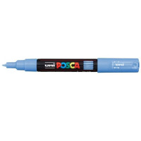 Marker UNI Posca z farbą plakatową PC-1M pastelowy-błękitny