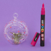 Marker UNI Posca z farbą plakatową PC-3M beżowy (7)