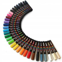 Marker UNI Posca z farbą plakatową PC-3M pastelowy-zielony (4)