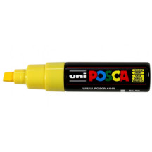 Marker UNI Posca z farbą plakatową PC-8K żółty (1)