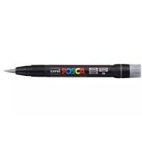 Marker UNI Posca z farbą plakatową PCF-350 srebrny