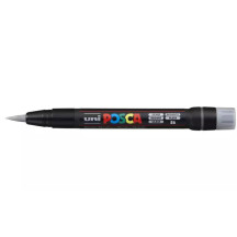 Marker UNI Posca z farbą plakatową PCF-350 srebrny (1)
