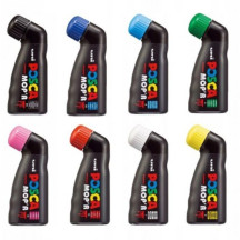 Marker UNI Posca z farbą plakatową PCM-22 niebieski (2)