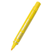 Marker wodoodporny PENTEL z okrągłą końcówką żółty