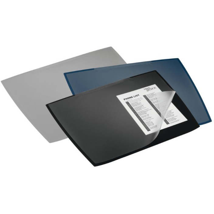 Mata na biurko DURABLE Artwork czarna 590x470mm z nakładką (4)