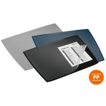 Mata na biurko DURABLE Artwork szara 590x470mm z nakładką (6)