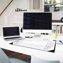 Mata na biurko DURABLE biuwar z listwą 590x420mm (2)