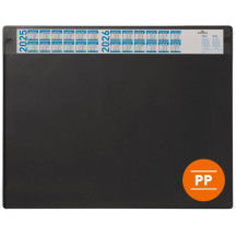 Mata na biurko DURABLE czarna 650x480mm z kalendarzem i zdejmowaną nakładką (3)