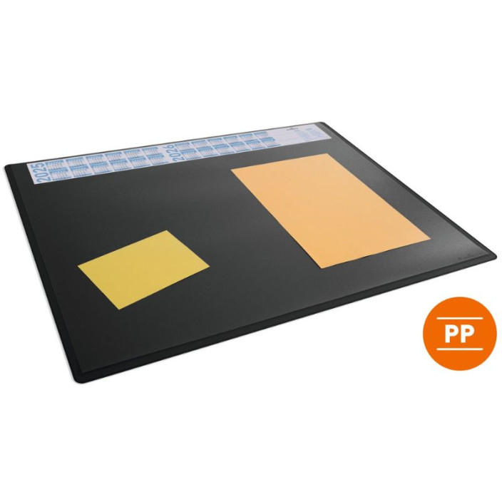 Mata na biurko DURABLE czarna 650x500mm z kalendarzem (3)