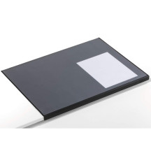 Mata na biurko DURABLE czarna 650x500mm zabezpieczone krawędzie (6)