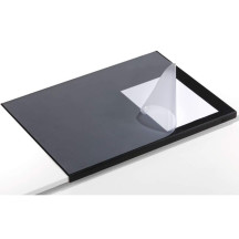 Mata na biurko DURABLE czarna 650x500mm zabezpieczone krawędzie (7)