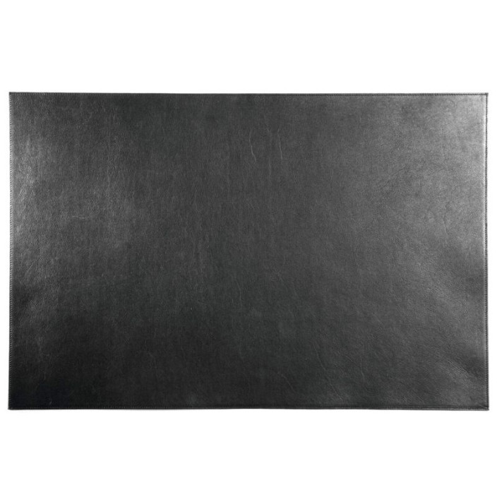 Mata na biurko DURABLE czarna ze skóry 650x450mm (1)