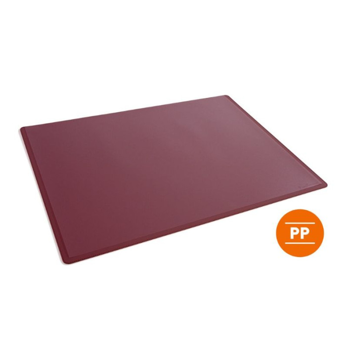 Mata na biurko DURABLE czerwona 530x400mm z nakładką (3)
