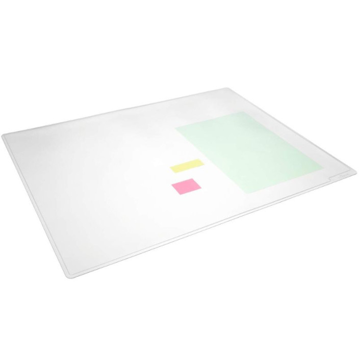 Mata na biurko DURABLE Duraglas transparentna 650x500mm (5)