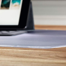 Mata na biurko DURABLE Duraglas transparentna 650x500mm (6)