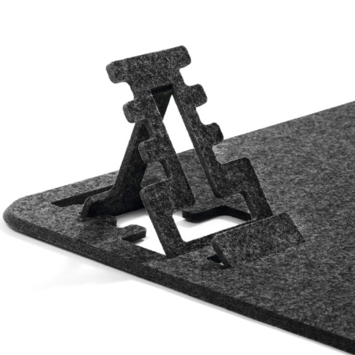 Mata na biurko DURABLE Effect antracytowa 700x330mm filcowa (4)