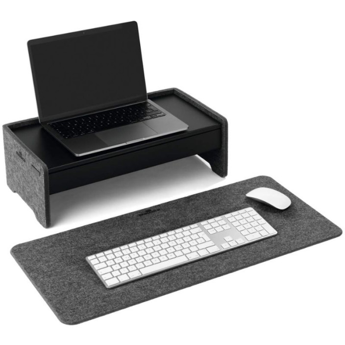 Mata na biurko DURABLE Effect antracytowa 700x330mm filcowa (8)