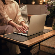 Mata na biurko DURABLE Effect antracytowa 700x330mm filcowa (12)