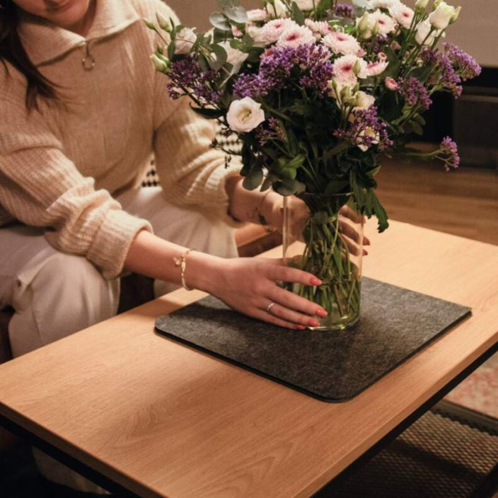 Mata na biurko DURABLE Effect antracytowa 700x330mm filcowa (13)