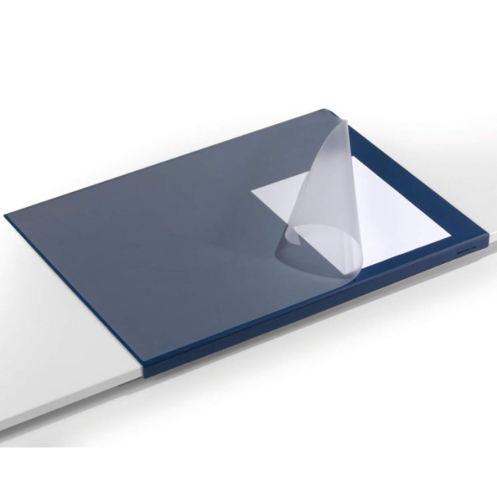 Mata na biurko DURABLE granatowa 650x500mm zabezpieczone krawędzie (6)