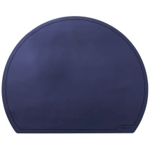 Mata na biurko DURABLE granatowa 650x520mm półokrągła (1)