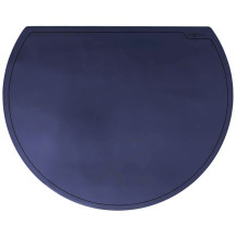 Mata na biurko DURABLE granatowa 650x520mm półokrągła (3)