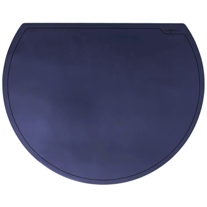 Mata na biurko DURABLE granatowa 650x520mm półokrągła (3)