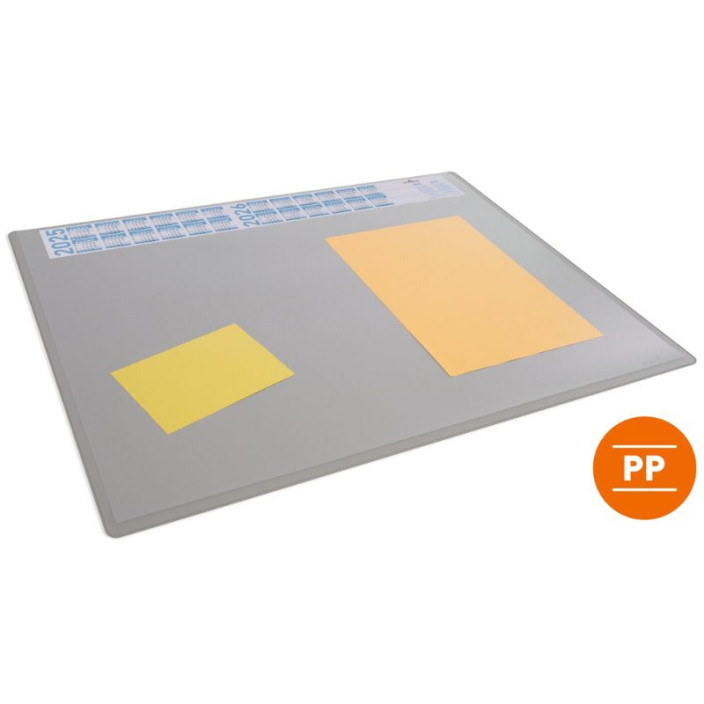 Mata na biurko DURABLE szara 650x500mm z kalendarzem (3)