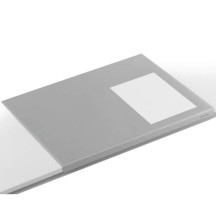 Mata na biurko DURABLE szara 650x500mm zabezpieczone krawędzie (3)