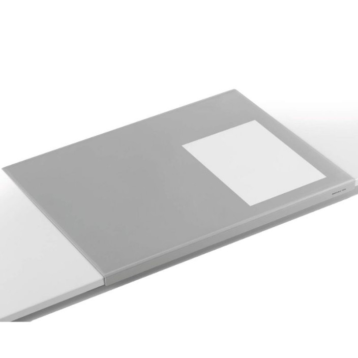 Mata na biurko DURABLE szara 650x500mm zabezpieczone krawędzie (3)