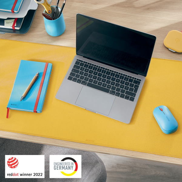 Mata na biurko LEITZ Ergo Cosy żółta (9)