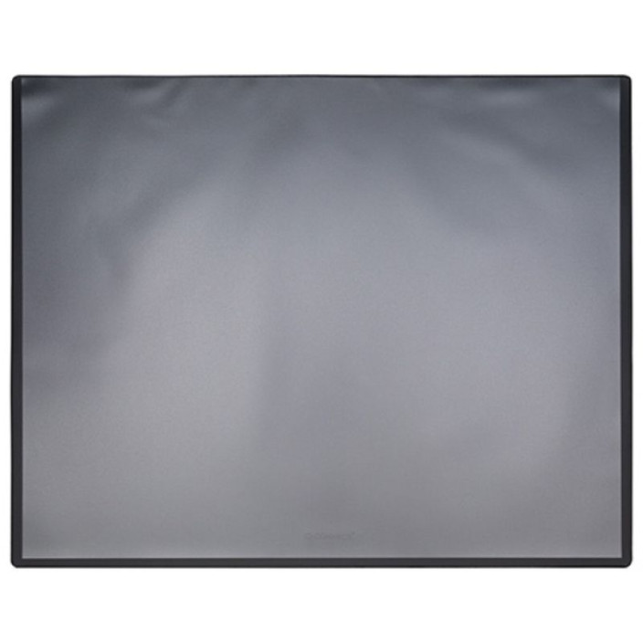 Mata na biurko Q-CONNECT czarna 500x630mm z nakładką (1)