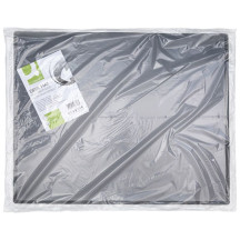 Mata na biurko Q-CONNECT czarna 500x630mm z nakładką (2)