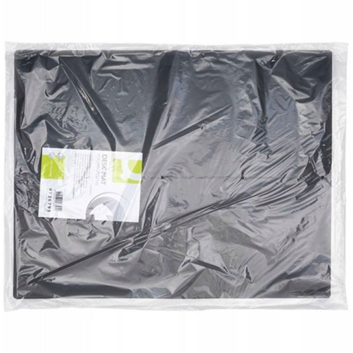 Mata na biurko Q-CONNECT czarna 630x500mm (2)