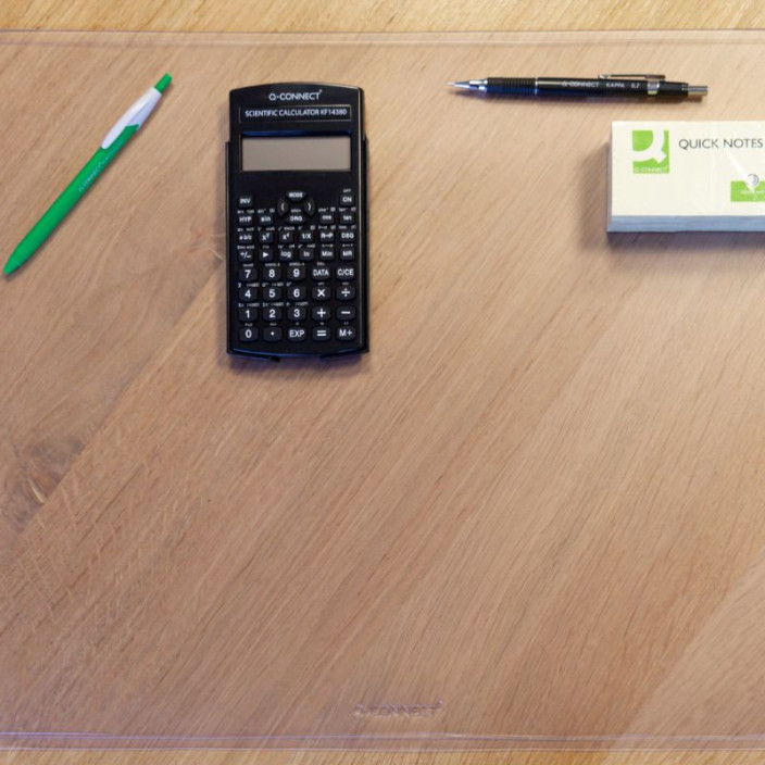 Mata na biurko Q-CONNECT transparentna 630x500mm (7)