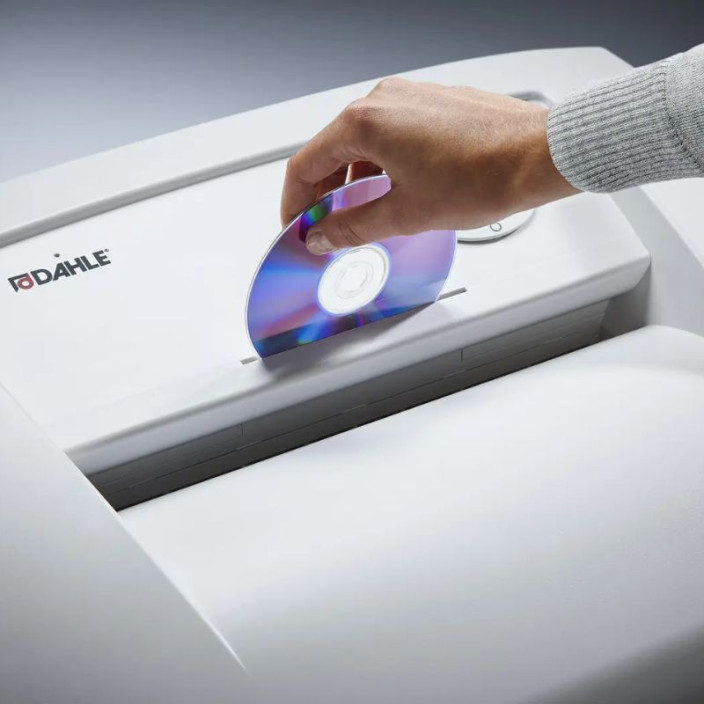 Niszczarka DAHLE 410 AIR L plus szara 4x40mm