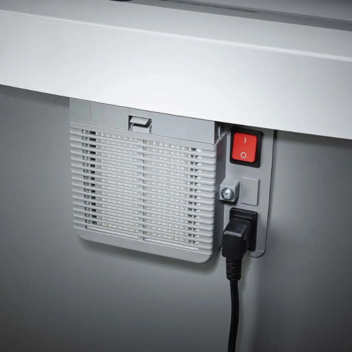 Niszczarka DAHLE 410 AIR L plus szara 4x40mm