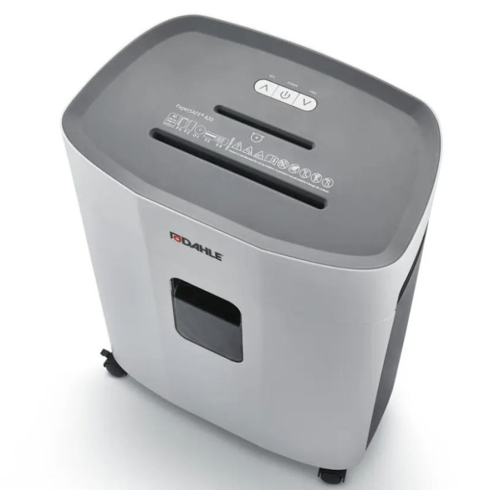 Niszczarka DAHLE PAPERSAFE 2021 PS 420 szara 4x12mm