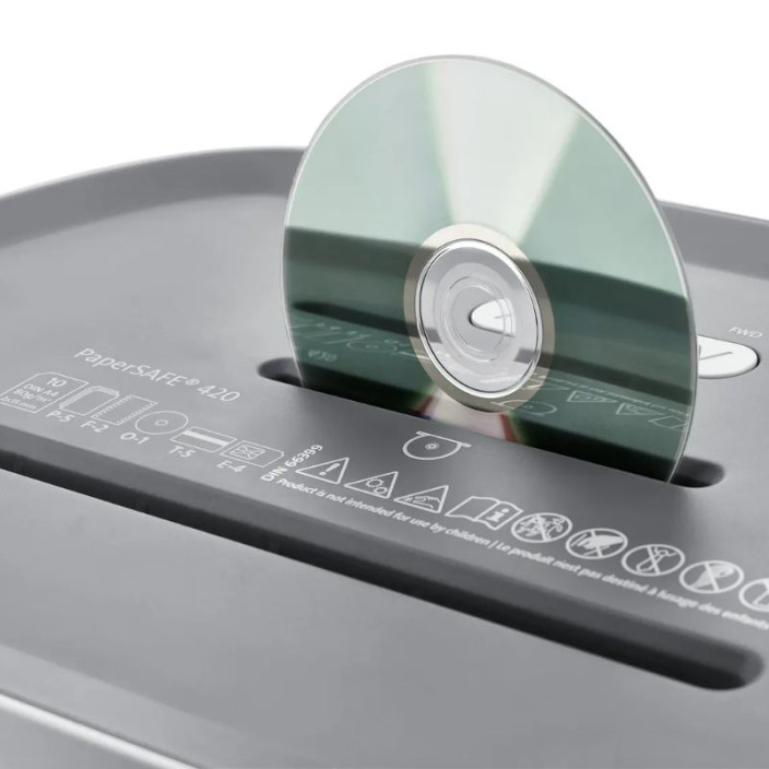 Niszczarka DAHLE PAPERSAFE 2021 PS 420 szara 4x12mm