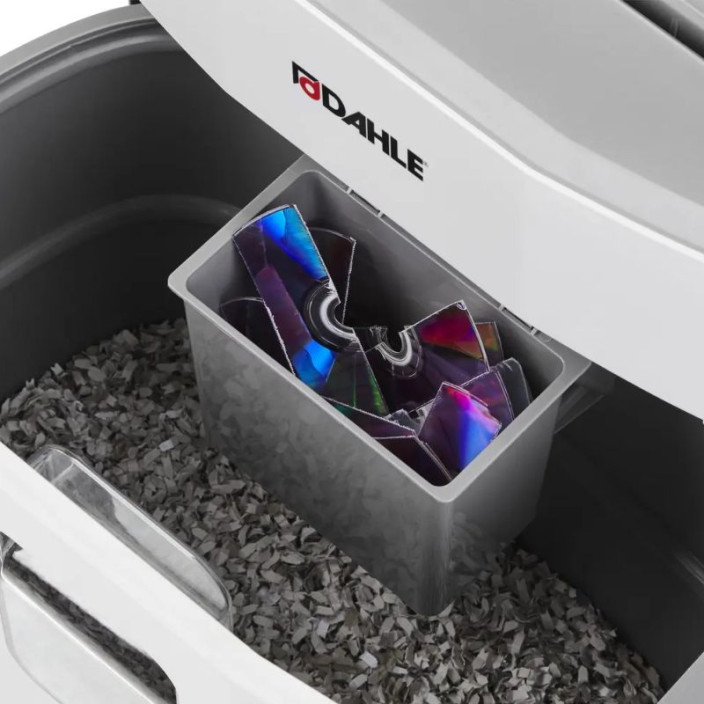 Niszczarka DAHLE PAPERSAFE 2021 PS 420 szara 4x12mm