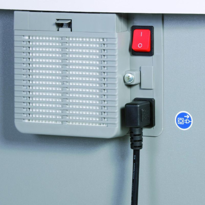 Niszczarka do dokumentów DAHLE 104 AIR Clean Tec szara 5,8mm (7)