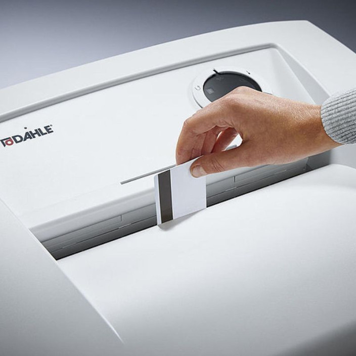 Niszczarka do dokumentów DAHLE 110 AIR Clean Tec szara 5,8mm (5)